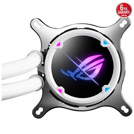 ASUS ROG STRIX LC II 360 ARGB AURA SYNC RGB 120MM ADRESLENEBİLİR RGB FAN SIVI CPU SOĞUTUCUSU BEYAZ V3