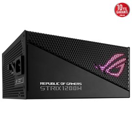 ASUS ROG STRIX 1200G AURA 80 PLUS GOLD 1200W Modüler ATX 3.0 Uyumlu PCI-E 5.0 Power Supply