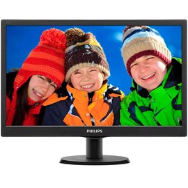 Philips 193V5LSB2/62 18.5 5ms D-Sub Siyah Led Monitör