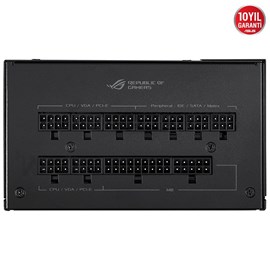 ASUS ROG-STRIX-1000G MODÜLER 80+ GOLD SERTİFİKA ATX 3.0 UYUMLU PCI-E 5.0 10 YIL Garanti