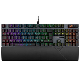 ASUS ROG STRIX SCOPE II TÜKÇE TUŞ DİZİLİMİ ROG NX SNOW MEKANİK SWITCH AURA SYNC RGB VE BİLEK DESTEĞİ