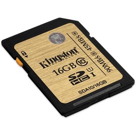 Kingston SDA10/16GB 16GB Class 10 UHS-I Ultimate SDHC 90/45MB/s Bellek Kartı