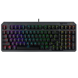 ASUS TUF GAMING K3 RD/TR GEN II TURKCE OYUNCU KLAVYESI BILEK DESTEGI SUYA VE TOZA DAYANIKLI RED SWITCH