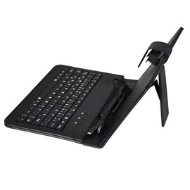 HIPER TK-107 Universal Klavyeli 7 Tablet Kılıfı Siyah