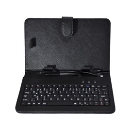 HIPER TK-107 Universal Klavyeli 7 Tablet Kılıfı Siyah