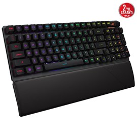 ASUS ROG STRIX SCOPE II 96 Wireless WL/RX RED/ABS/TR Mekanik ABS Switch AURA SYNC RGB Q TR Oyuncu Klavyesi