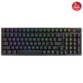 ASUS ROG STRIX SCOPE II 96 Wireless WL/RX RED/ABS/TR Mekanik ABS Switch AURA SYNC RGB Q TR Oyuncu Klavyesi