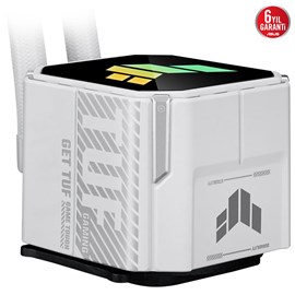 ASUS ASUS TUF GAMING LC III 360 ARGB BEYAZ YÜKSEK HAVA AKIŞI ENTEGRE 3 FAN VERİMLİ POMPA OPTİMUM ISI YÖNETİMİ