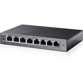 TP-LINK TL-SG108PE 4-Port PoE Portlu 8-Port Gigabit Easy Smart Switch