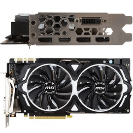 MSI GeForce GTX 1080 ARMOR 8G OC 8GB GDDR5X 256Bit HDMI DP 16x