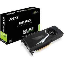 MSI GeForce GTX 1070 AERO 8G OC 8GB GDDR5 256Bit 16x