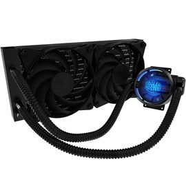 Cooler Master MLY-D24M-A20MB-R1 MasterLiquid Pro 240 Mavi LED Intel AM4 Sıvı CPU Soğutucusu