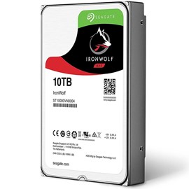 Seagate ST10000VN0004 IronWolf 10TB 256MB 7200Rpm 3.5 SATA 3 NAS 210MB/s