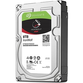 Seagate ST8000VN0022 IronWolf 8TB 256MB 7200Rpm 3.5 SATA 3 NAS 210MB/s