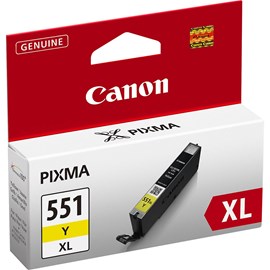Canon CLI-551XL Y Yellow Sarı Kartuş 6446B001 IP7250 MG5450 MG6350