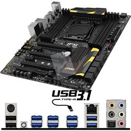 MSI X99A MPOWER DDR4 3333MHz M.2 USB 3.1 16x Lga2011-v3