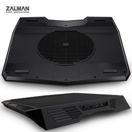 Zalman ZM-NC11 220mm Fan 12-17 Yüksek Performans Notebook Soğutucu Siyah