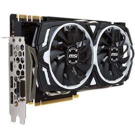 MSI GeForce GTX 1070 ARMOR 8G OC 8GB GDDR5 256Bit HDMI DP 16x