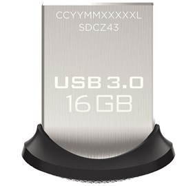 SanDisk SDCZ43-016G-GAM46 Ultra Fit 16GB Usb 3.0 Mini Flash Bellek
