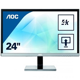 AOC U2477PWQ 24" 4ms 4K UHD DVI HDMI MHL DP PLS Monitör