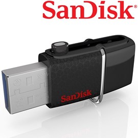 SanDisk SDDD2-064G-GAM46 Ultra Dual Usb 3.0 64GB Micro Usb OTG Flash Bellek