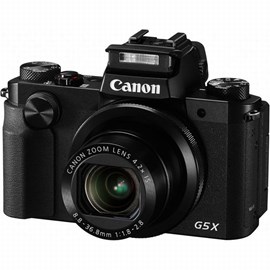 Canon PowerShot G5 X Siyah Dijital Fotoğraf Makinesi