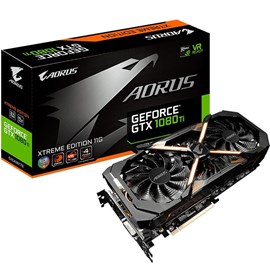 Gigabyte GV-N108TAORUS X-11GD AORUS GeForce GTX 1080 Ti Xtreme Edition 11GB GDDR5X 352Bit 16x