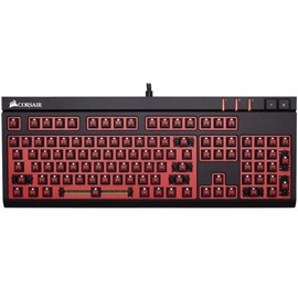 Corsair CH-9000088-EU STRAFE RED LED Işıklı Mekanik Q ENG Gaming Klavye Cherry MX Red