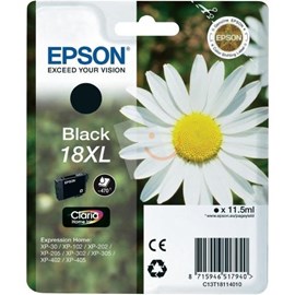 Epson 181140 Siyah Kartuş XP-202 XP-205 XP-302 XP-305 XP-405