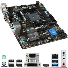 MSI A88XM-E35 V2 DDR3 1866MHz HDMI DVI 16x FM2+ mAtx