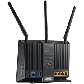 Asus DSL-AC68U Çift Bant Kablosuz-AC1900 1900Mbps 4 Port Gigabit ADSL-VDSL Modem 3G/4G Router