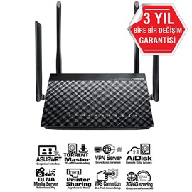 Asus DSL-AC52U Çift Bant 802.11ac Kablosuz ADSL2+ VDSL2 Fiber Modem Router