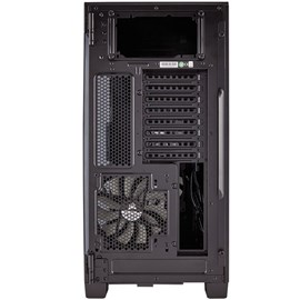 Corsair CC-9011079-WW Clear 600C Pencereli Full-Tower PSUsuz Ters ATX Siyah Kasa