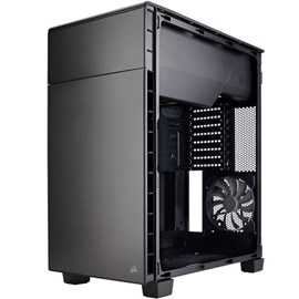 Corsair CC-9011079-WW Clear 600C Pencereli Full-Tower PSUsuz Ters ATX Siyah Kasa