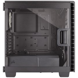 Corsair CC-9011081-WW Clear 400C Compact Mid-Tower E-ATX PSUsuz Siyah Kasa