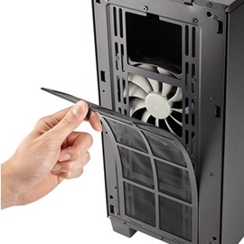 Corsair CC-9011081-WW Clear 400C Compact Mid-Tower E-ATX PSUsuz Siyah Kasa