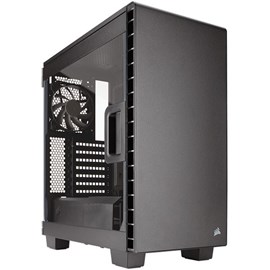 Corsair CC-9011081-WW Clear 400C Compact Mid-Tower E-ATX PSUsuz Siyah Kasa