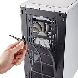 Corsair CC-9011095-WW Clear 400C Compact Mid-Tower E-ATX PSUsuz Beyaz Kasa