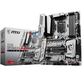 MSI Z270 XPOWER GAMING TITANIUM DDR4 M.2 U.2 HDMI DP RGB Led 16x Lga1151