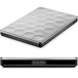 Seagate STEH2000200 Backup Plus Ultra Slim 2TB Platin 2.5 Usb 3.0 Taşınabilir Disk