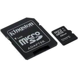 Kingston SDC4/16GB 16GB microSDHC Class 4 Bellek Kartı