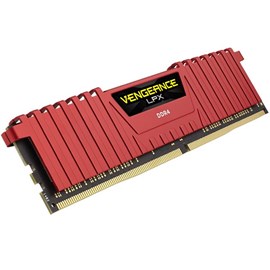 Corsair CMK8GX4M1A2400C16R Vengeance LPX Kırmızı 8GB DDR4 2400Mhz CL16 Single