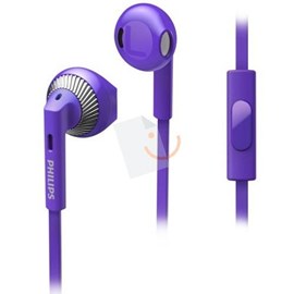 Philips SHE3205PP/00 Kulak İçi Mikrofonlu Kulaklık Mor