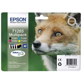 Epson C13T12854020 Renkli + Siyah Kartuş Paketi BX305F SX425 S22