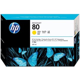 HP 80 350-ml C4848A Sarı Mürekkep Kartuşu Designjet 1000 1050C/C plus/1055CM/CM Plus