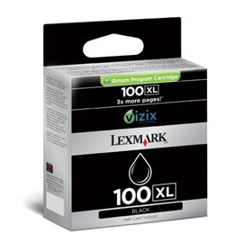 Lexmark 14N1068E 100XL Siyah Mürekkep Kartuşu Pro205 Pro209 S305 S405