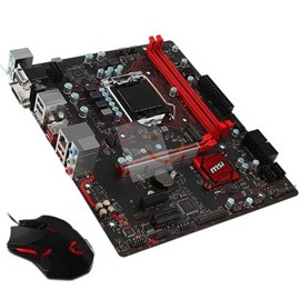 MSI B250M GAMING PRO DDR4 M.2 HDMI DVI 16x Lga1151 mATX (Interceptor DS B1 Mouse Hediyeli)