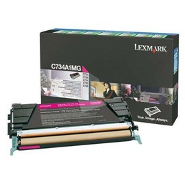 Lexmark C734A1Mg Magenta Kırmızı Toner C734 C736 X734 X736 X738