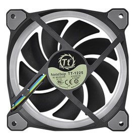 Thermaltake CL-F053-PL12SW-A 3x120mm Riing Plus 12 LED RGB Kontrollü Radyatör Fanı TT Premium