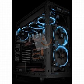 Thermaltake CL-F038-PL12BU-A Riing 120mm Mavi Ledli Kasa Fanı